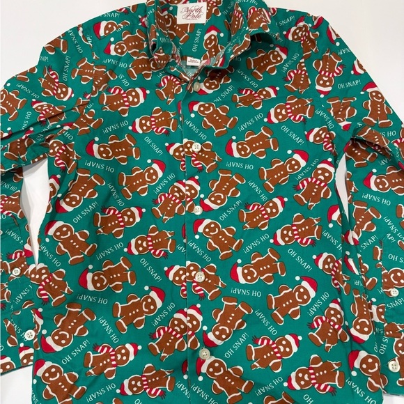 North Pole Youth Size Small Holiday Season Dress Shirt - Picture 3 of 5